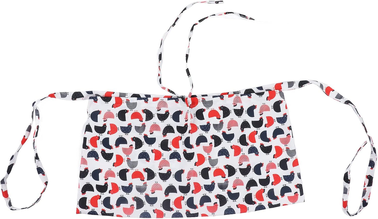 Garden Harvest Apron Adjustable Waistband Hands Fruit Picking Bag for Gardening Weeding Vegetable Gathering Orchard Farm Polyester 28.7 x 14.8in