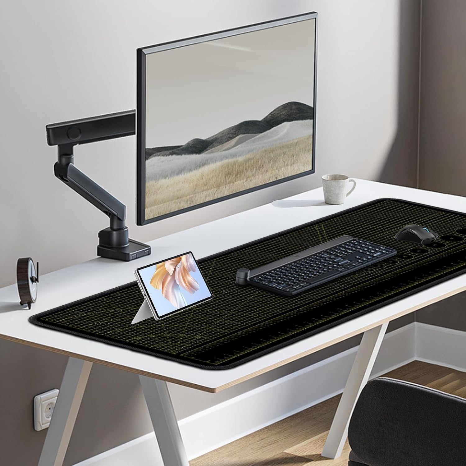 ‌2F22E Premium Portable Workbench Mat 43.31"x15.75" Inch - Non-Slip Du