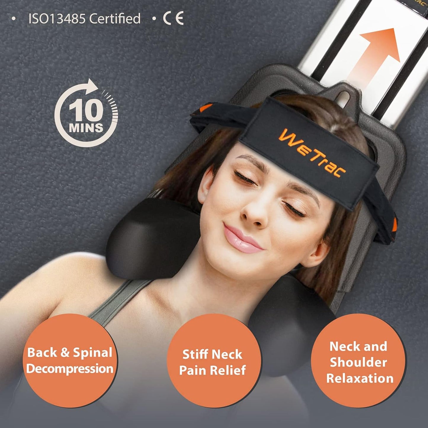 iSTIM WeTrac Cervical Neck Traction Device, Relaxer and Stretcher, Pai