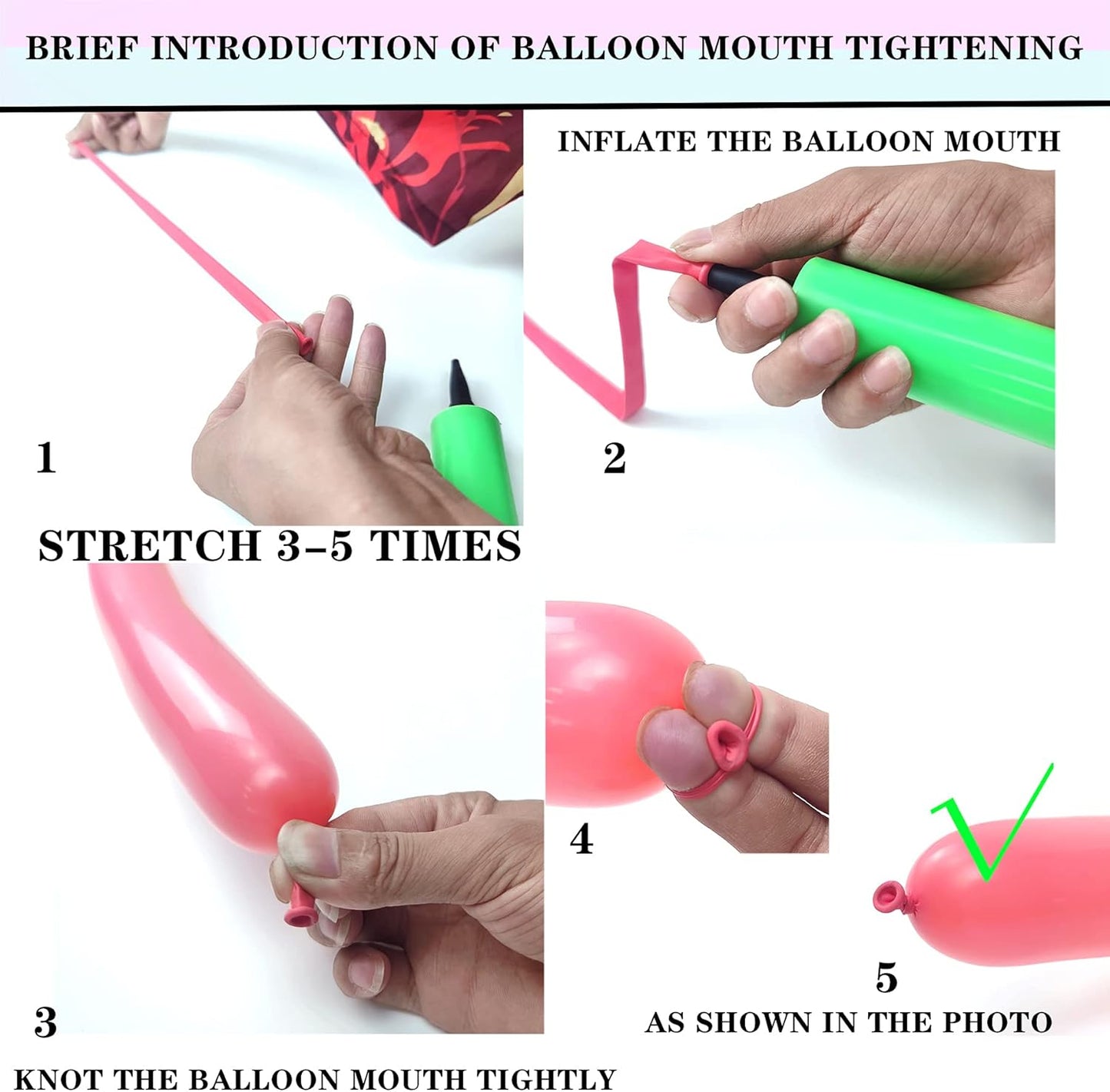 260 Balloons with Pump, Premium Long Latex Twisting Balloons animal ki