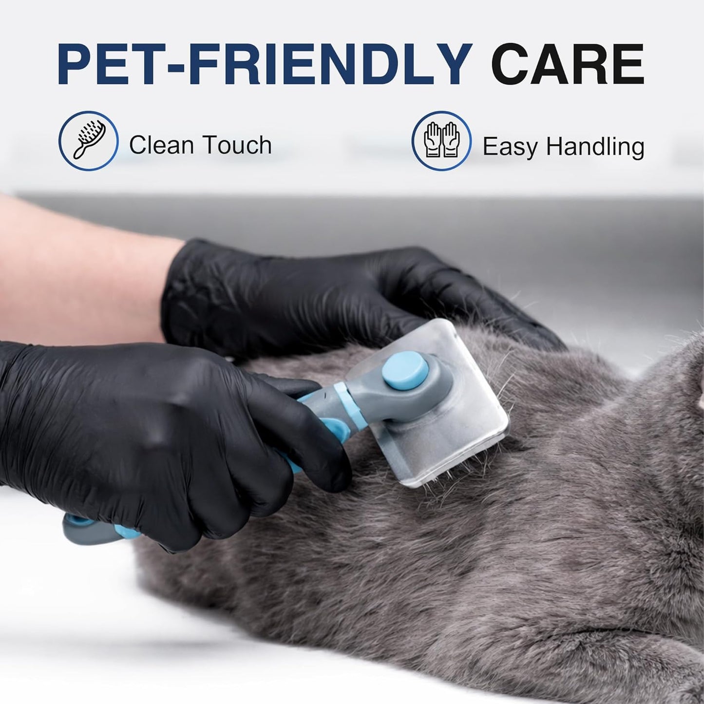 Schneider Black Nitrile Gloves, Powder Free, Disposable Gloves Latex Free for Medical Exam, Food Prep & Cleaning