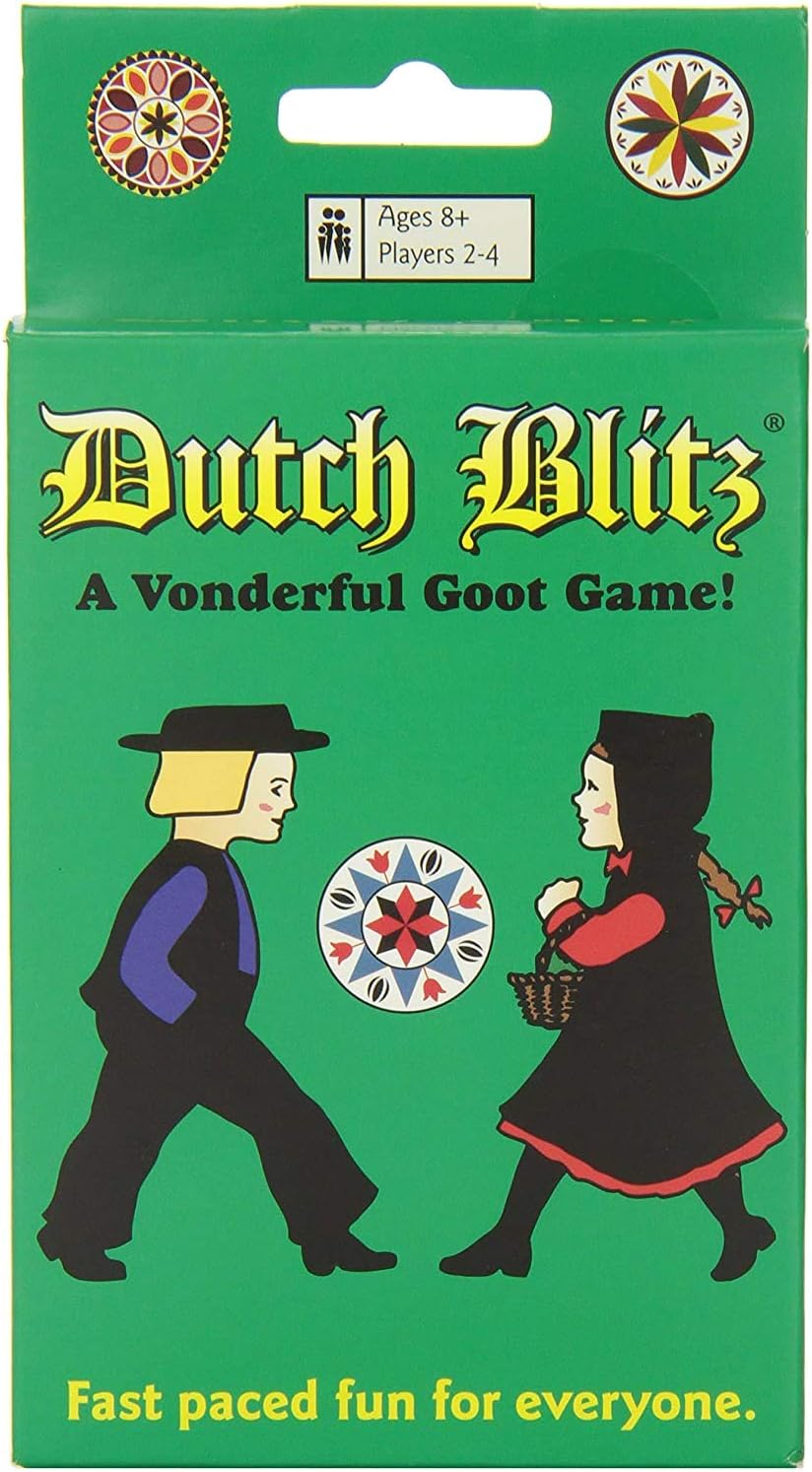 Dutch Blitz: The Original Fast Paced Card Game, Contains 160 Cards, Qu