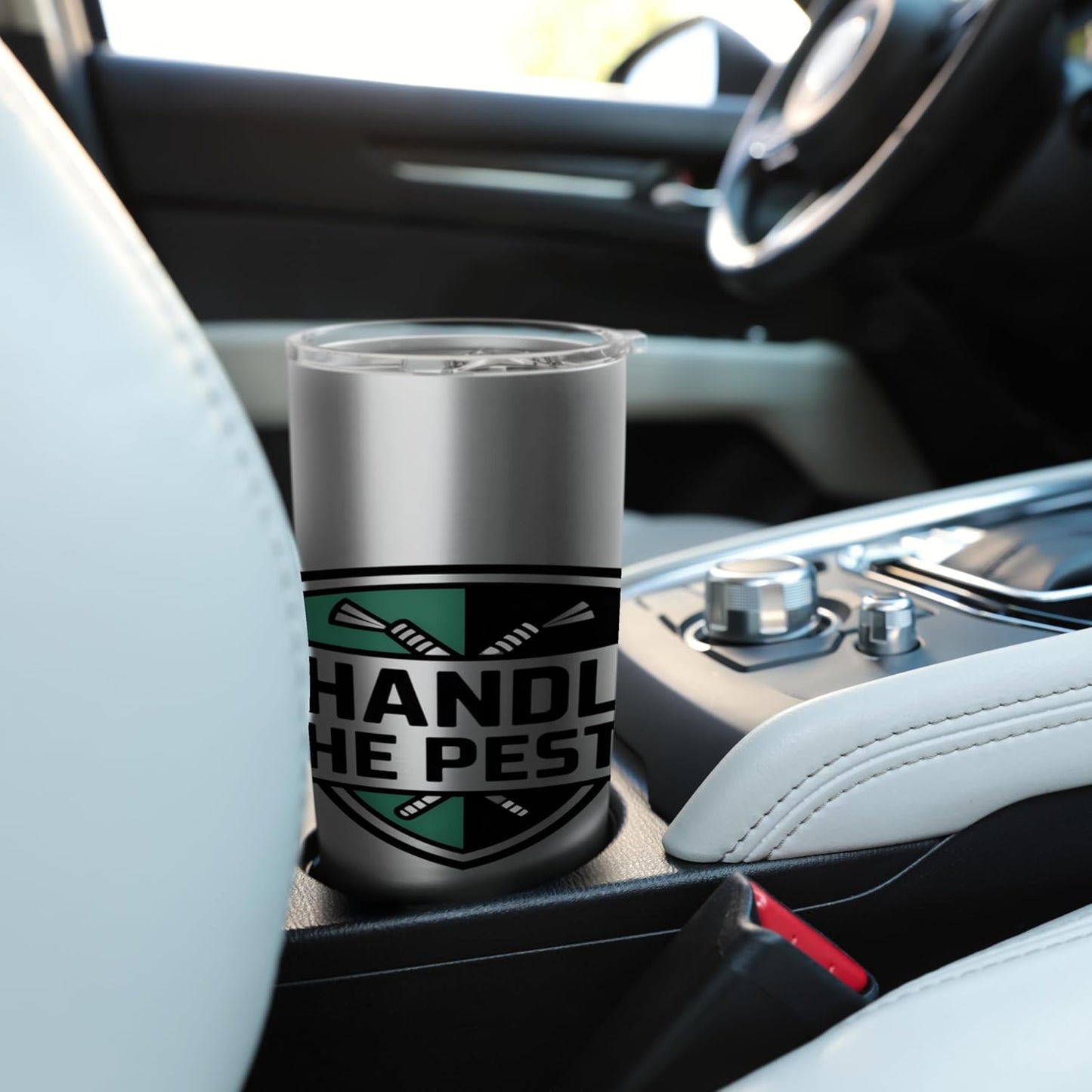 I Handle The Pests Exterminator Pest Control Stainless Steel Insulated Tumbler