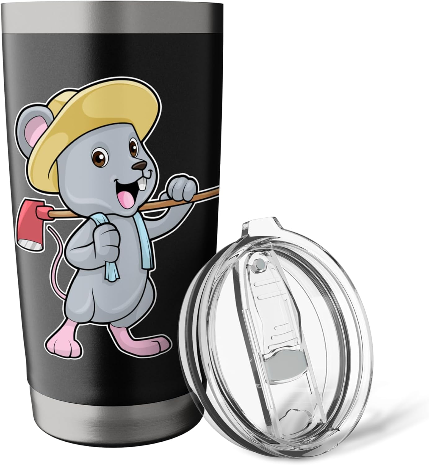 Mouse Farmer Garden tool Farm Stainless Steel Insulated Tumbler