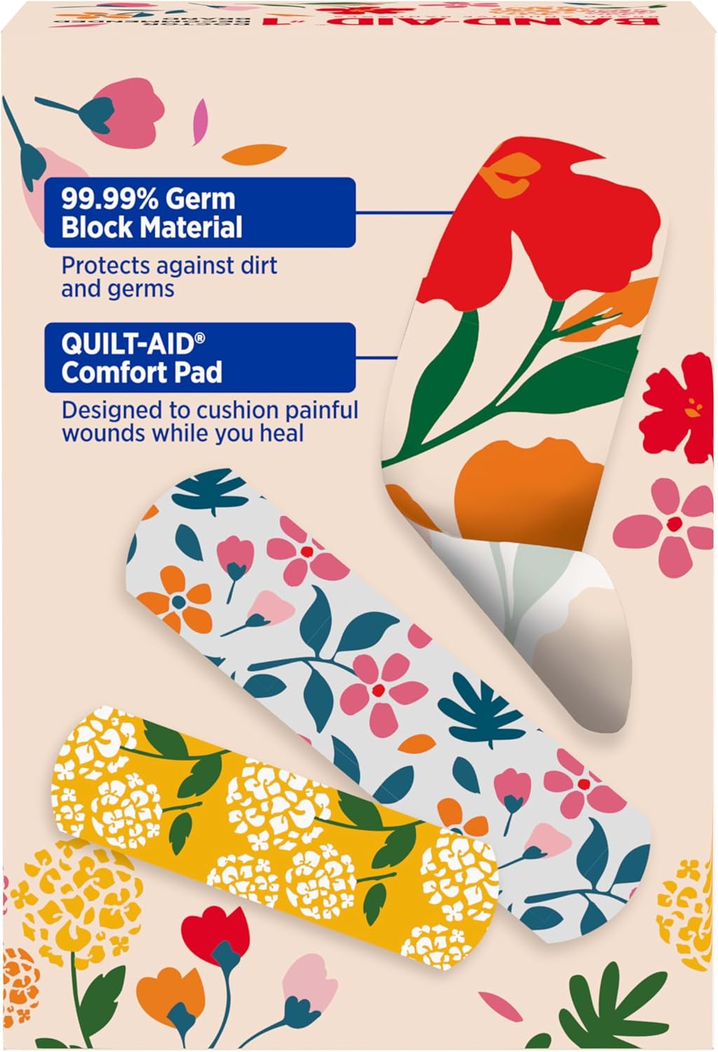 Band-Aid Brand Flexible Fabric Adhesive Bandages, Comfortable Flexible