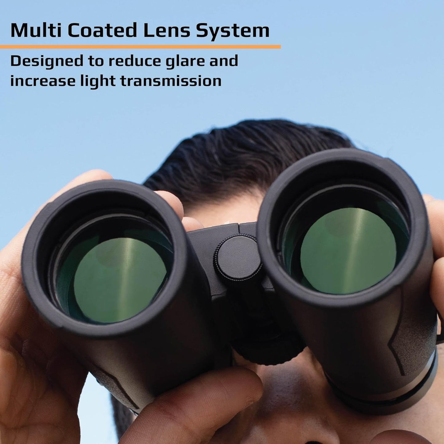 Carson Makalu 10x42mm Lightweight and Portable Full Sized Roof Prism Binoculars for Hunting, Bird Watching, Sporting Events, Sightseeing and Travel - Great for Kids and Adults, Black (MK-042)
