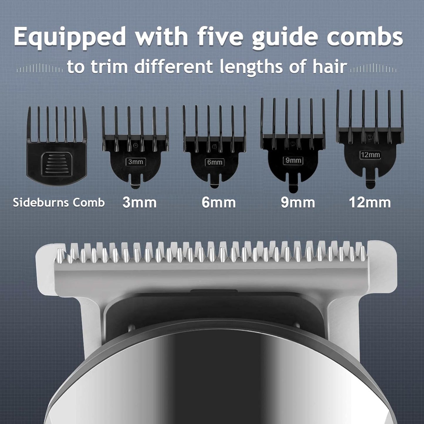 Ufree Beard Trimmer for Men, Waterproof Electric Razor for Nose, Body,