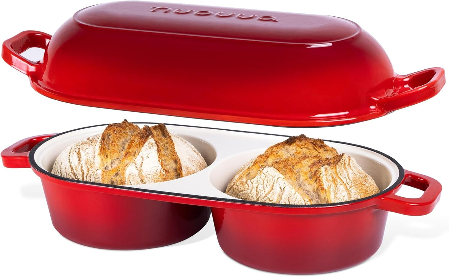 Dutch Oven For Sourdough Bread Baking – Enamelled Cast Iron Bread Loaf