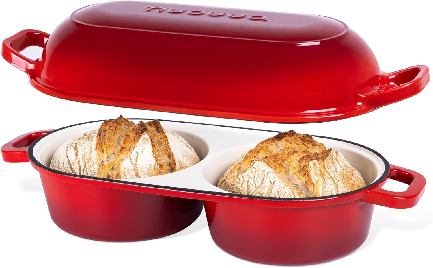 Dutch Oven For Sourdough Bread Baking – Enamelled Cast Iron Bread Loaf