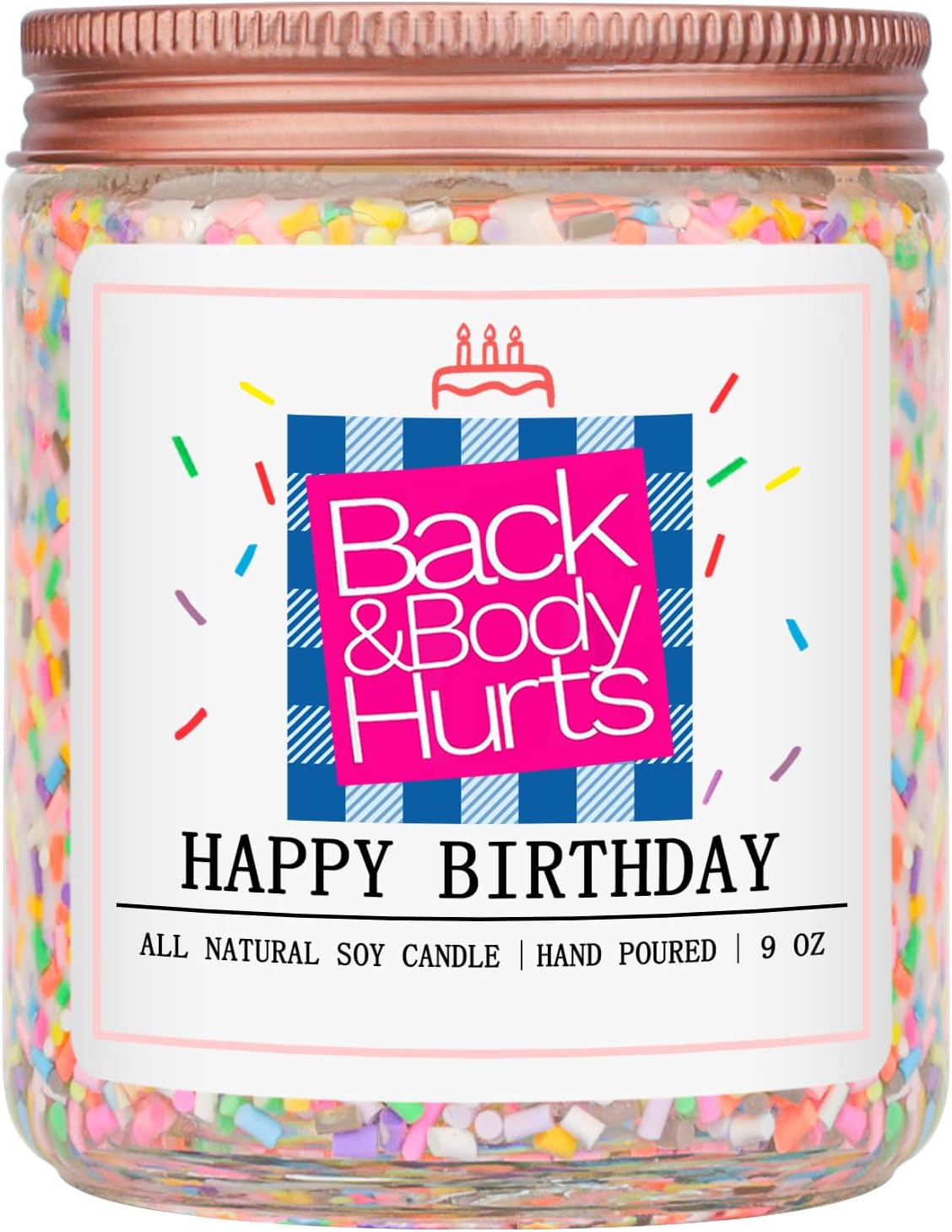 Homsolver Birthday Candles Gifts for Her and Him, Birthday Gifts for W