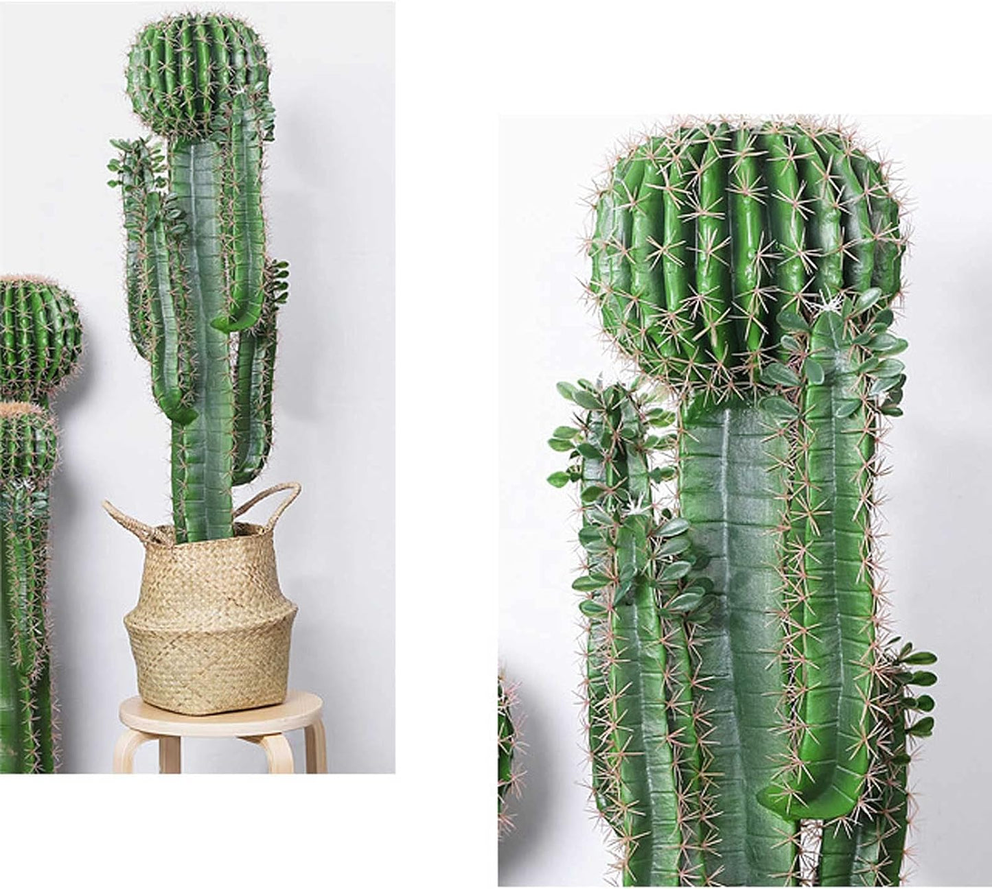 Faux Plants Outdoor Beautiful Fake Plant Tall Fake Cactus Plants in Ce