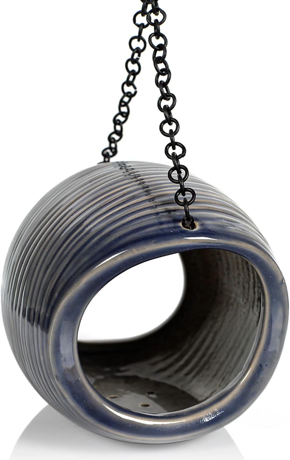 BYER OF MAINE Mango Stone Fly Through Bird Feeder, Hanging Outdoor, Ou