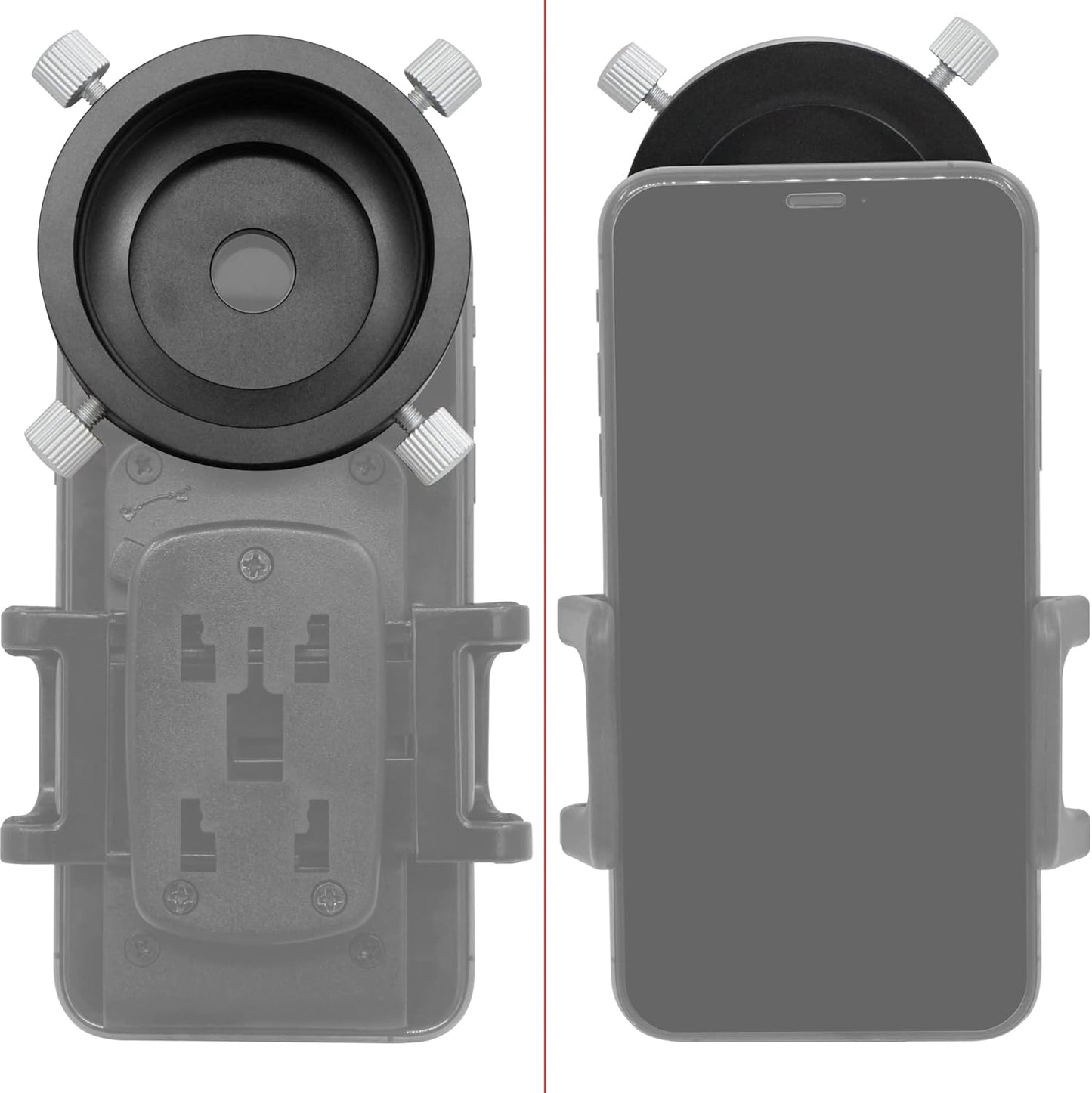 Universal T2 Camera Photo Adapter for Telescope and Spotting Scope - e