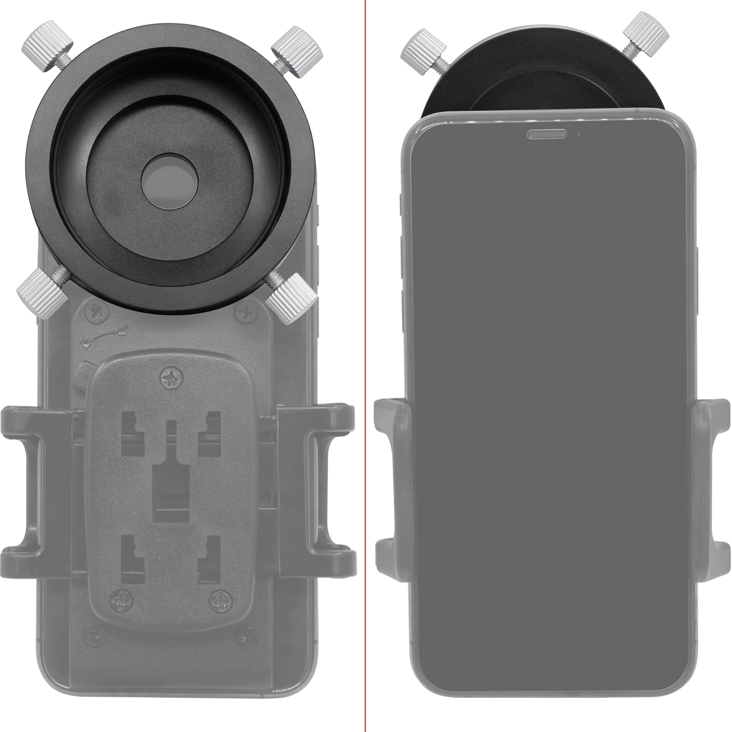 Universal T2 Camera Photo Adapter for Telescope and Spotting Scope - e
