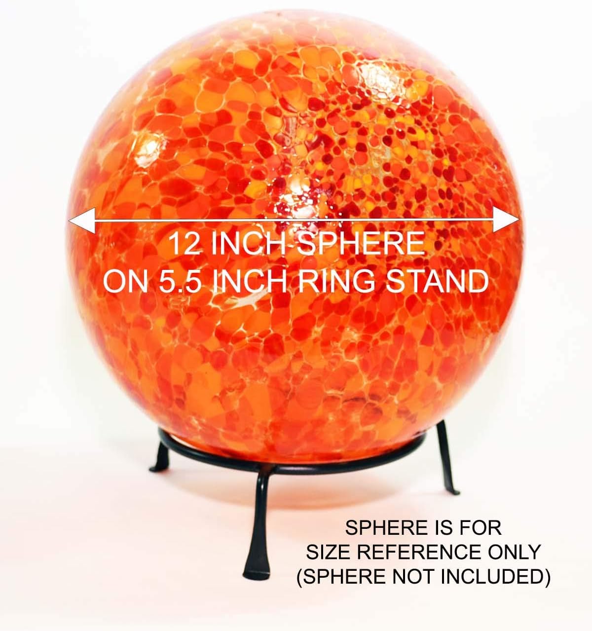 5.5 Inch Inside Diameter Round Iron Display Stand x 2 High