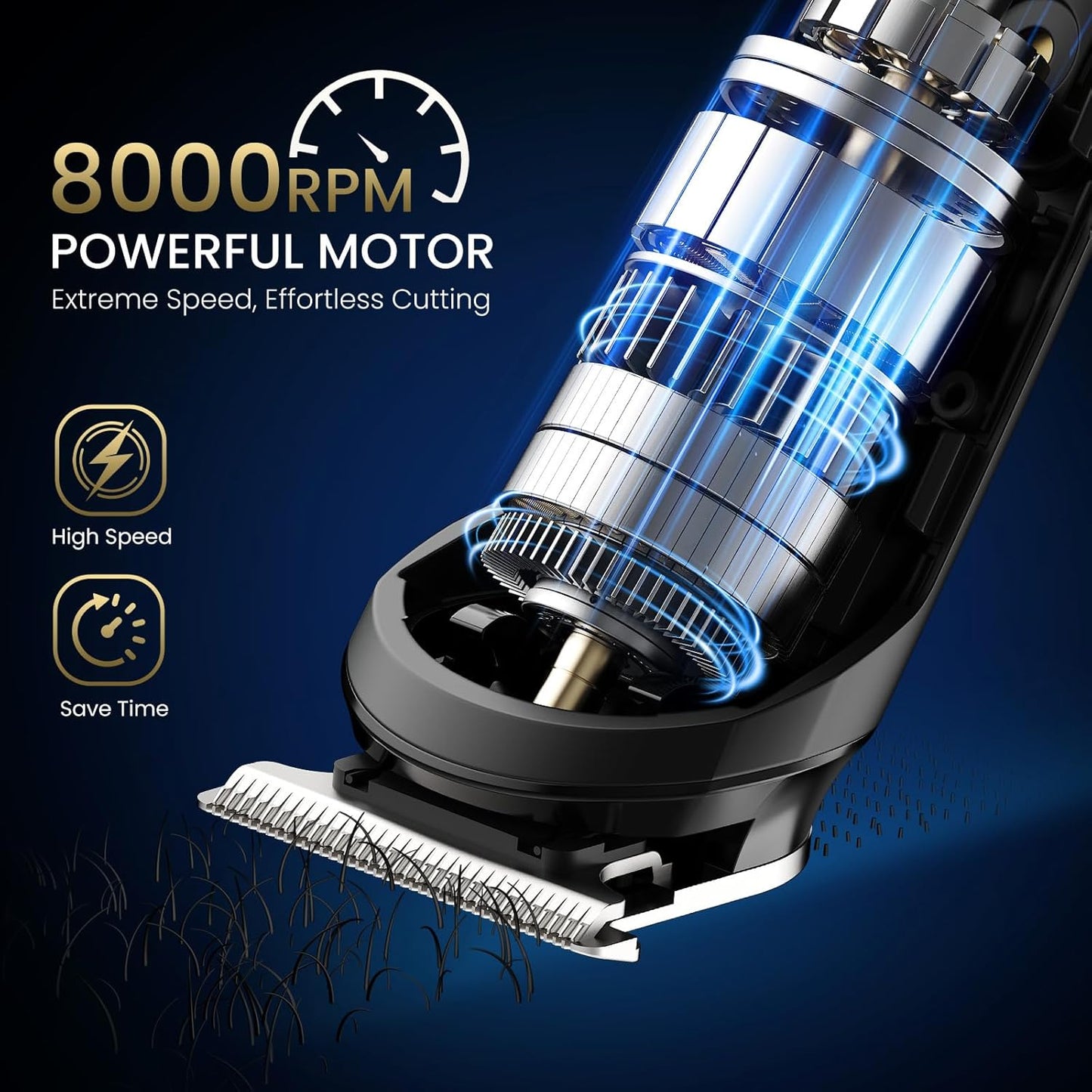Ufree 3-in-1 Beard Trimmer for Men, Valentine Gifts for Men, IPX6 Wate