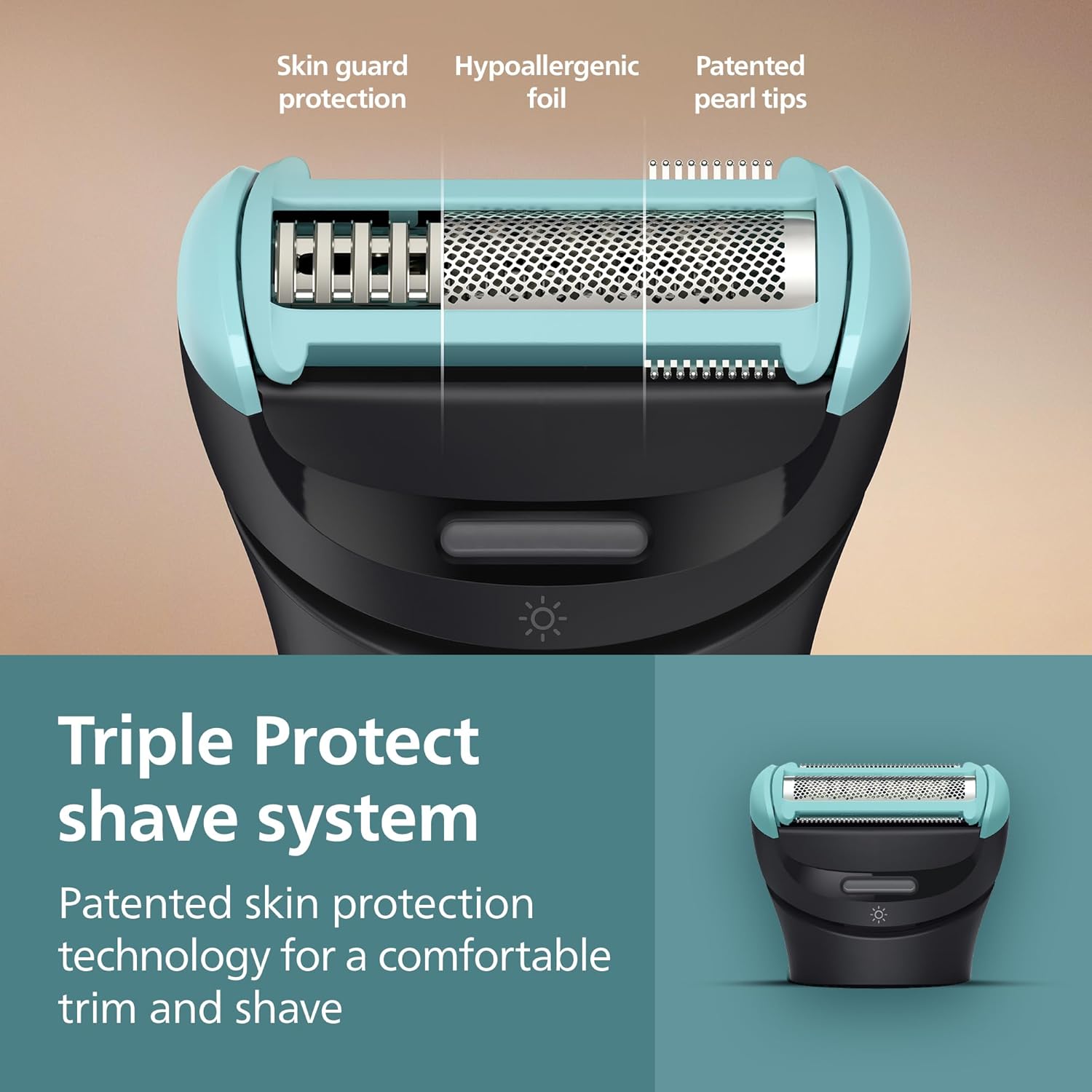 Philips Norelco Body Groomer 7000 Series, Men's Whole Body Groomer, Co