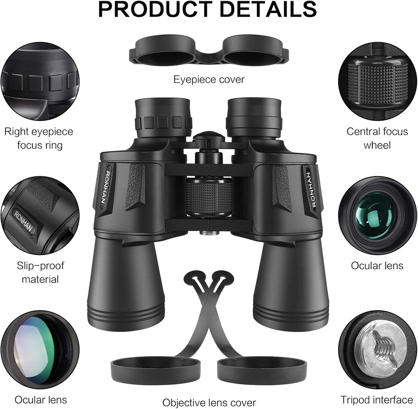 Binoculars for Adults High Powered, Military HD Professional/Daily Wat