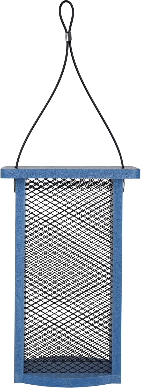 Mesh Morsels Recycled Plastic Mesh Bird Feeder for Wild Birds and Outd