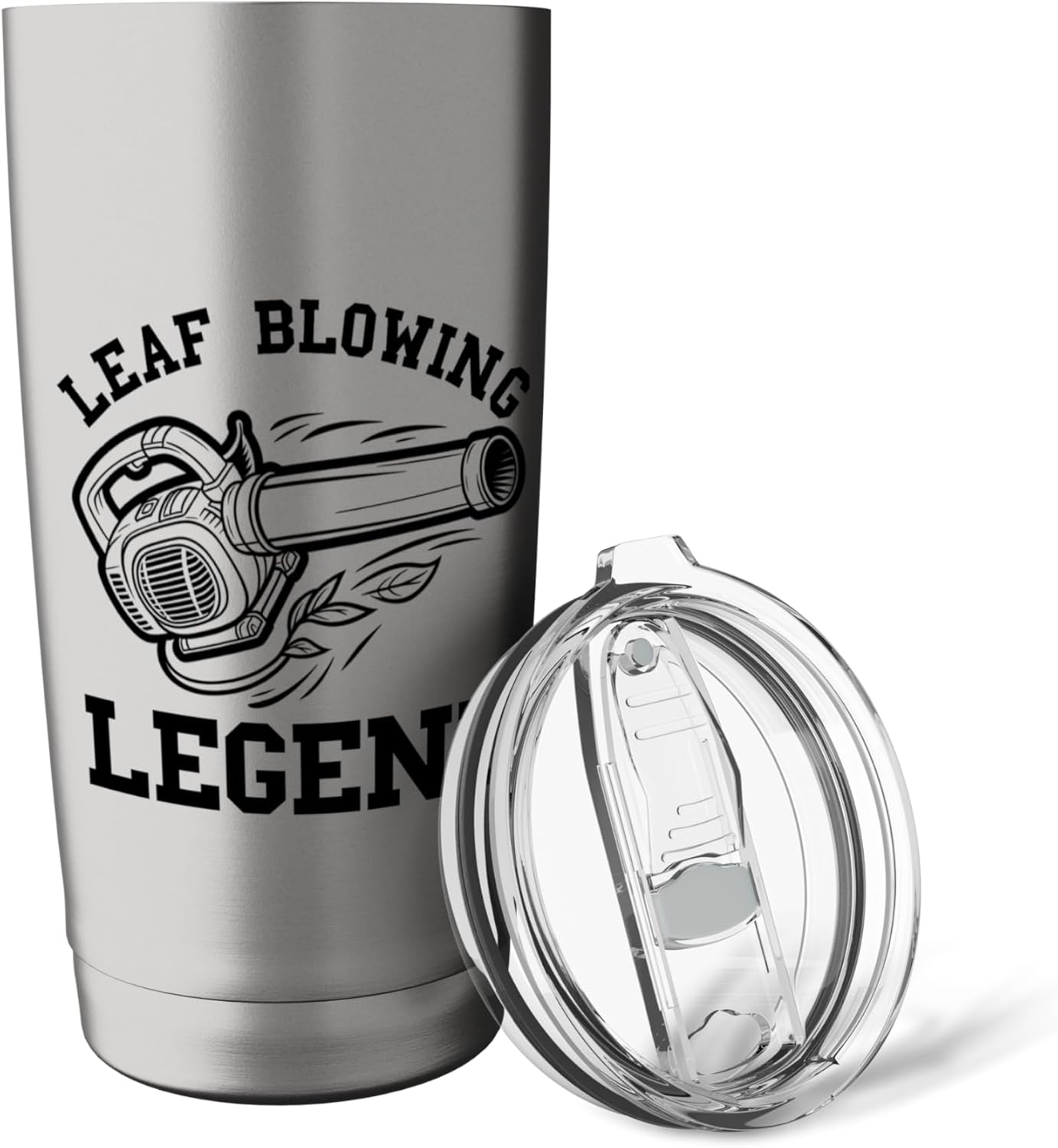 Leaf Blower Legend Landscaping Funny Lawn Care For Men Yard Stainless Steel Insulated Tumbler