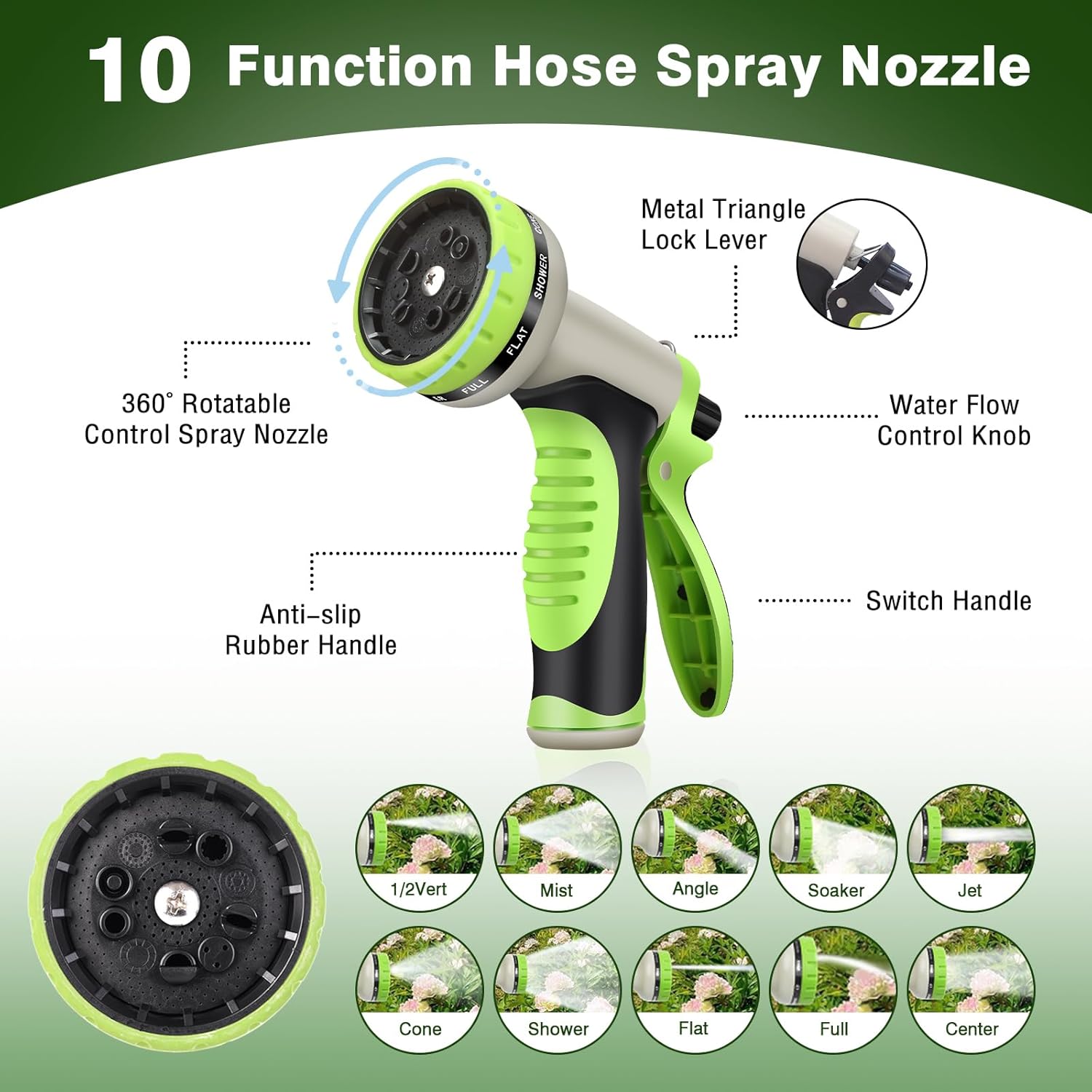 75FT Metal Garden Hose 304 Stainless Steel Flexible Water Hose - No Ki