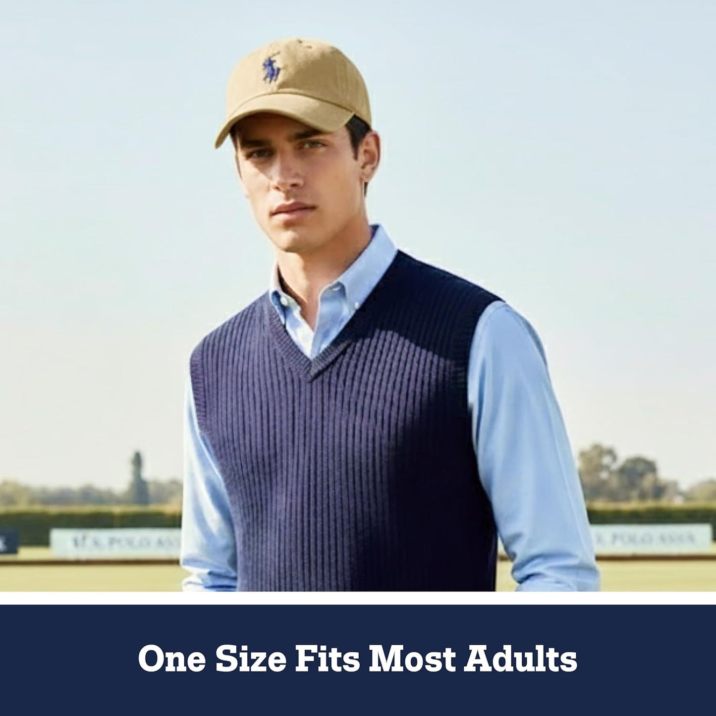 U.S. Polo Assn. mens U.s. Polo Assn. Washed Twill Cotton Adjustable Ha