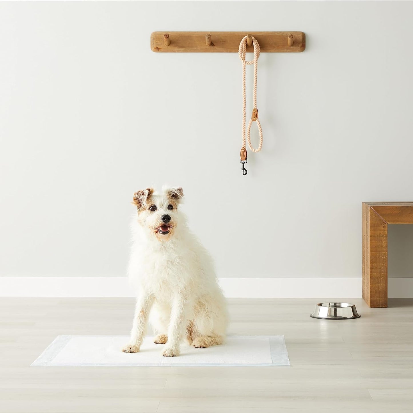 Amazon Basics Leak-Proof Dog and Puppy Potty Training Pee Pads with Qu