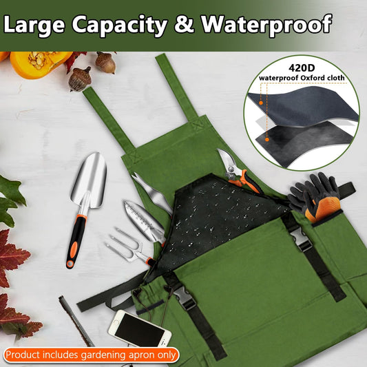 Gardening Apron, Harvest Apron Gardening Gifts for Men Gardening Apron