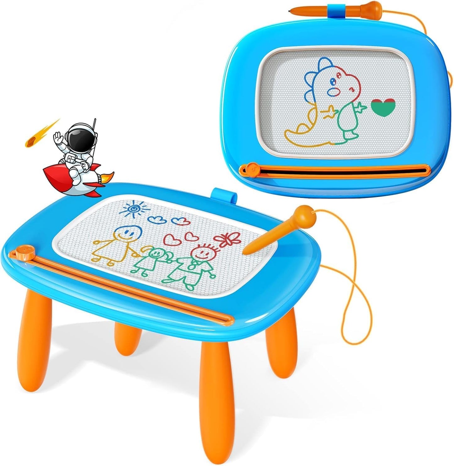 Kikidex Magnetic Drawing Board, Toddler Girl Toys for 1-2 Year Old, Do