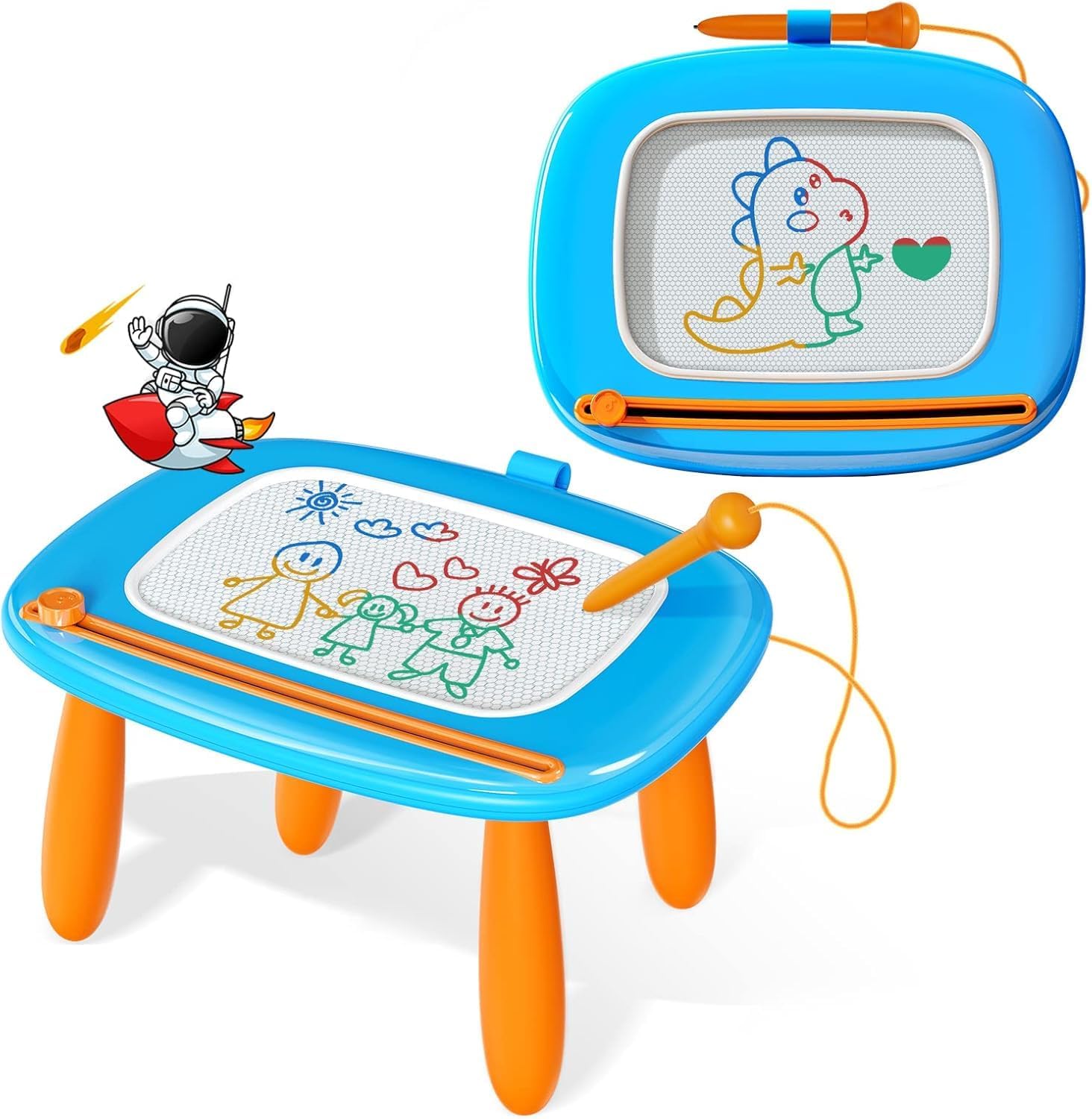 Kikidex Magnetic Drawing Board, Toddler Girl Toys for 1-2 Year Old, Do