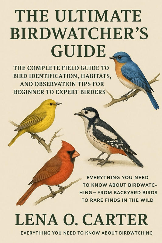 The Ultimate Birdwatcher’s Guide: The Complete Field Guide To Bird Identification, Habitats, And Observation Tips For Beginner To Expert Birders