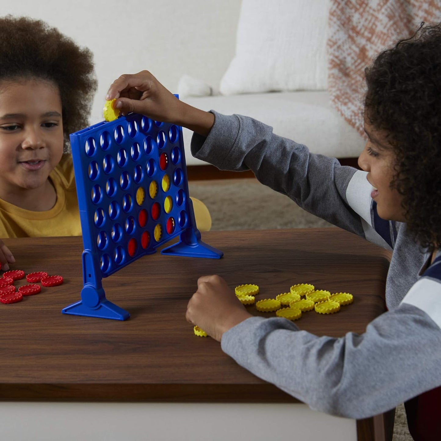 Hasbro Gaming Connect 4 Classic Grid, 4 in a Row Game, Strategy Board 