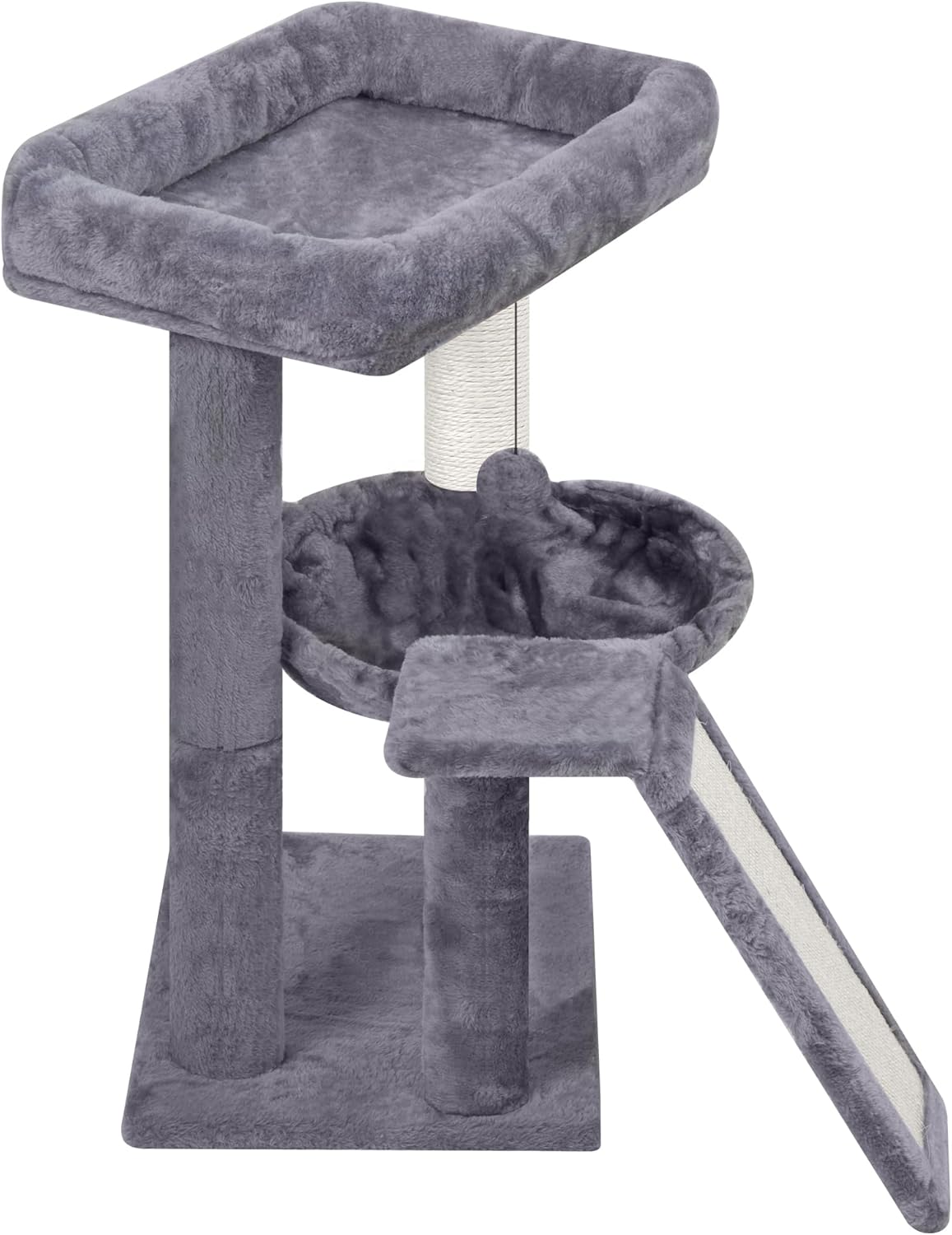 YOUPET Cat Tree with Cat Scratching Post for Indoor Cats, Cat Tower wi