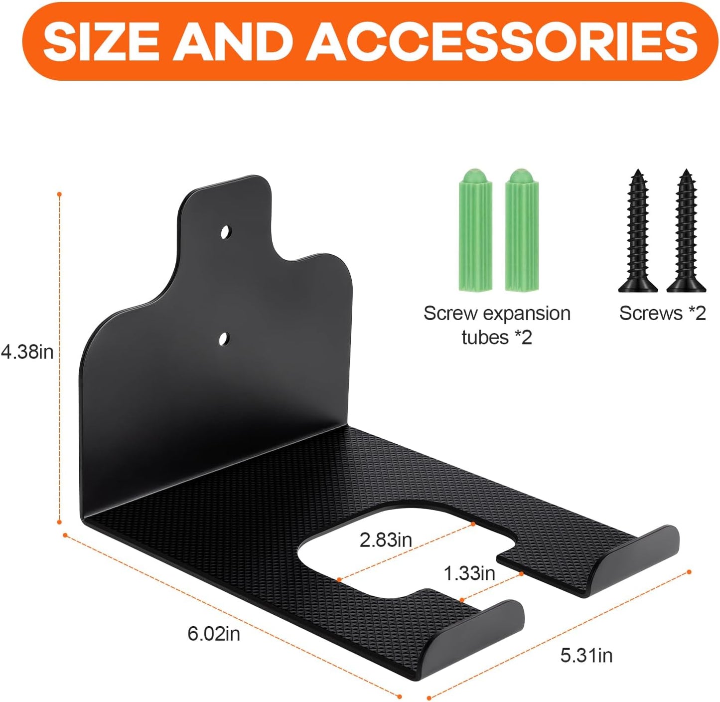Weedeater Hanger, Garden Power Tool Hanger Weed Whackers Holder Wall Mounted for Grass Trimmer, Hedge Trimmer, Garage Trimmer, Garden Tools, 4 Pack