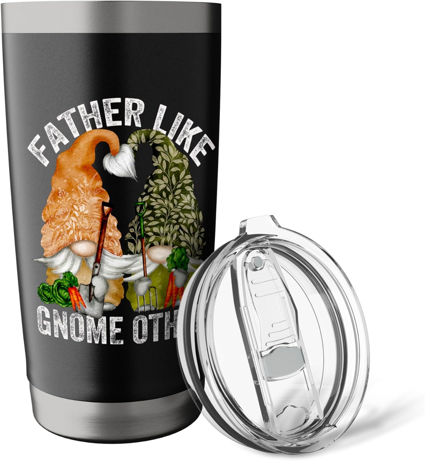 Funny Grandpa Gnomes With Garden Tools For Gardener Dad Stainless Stee