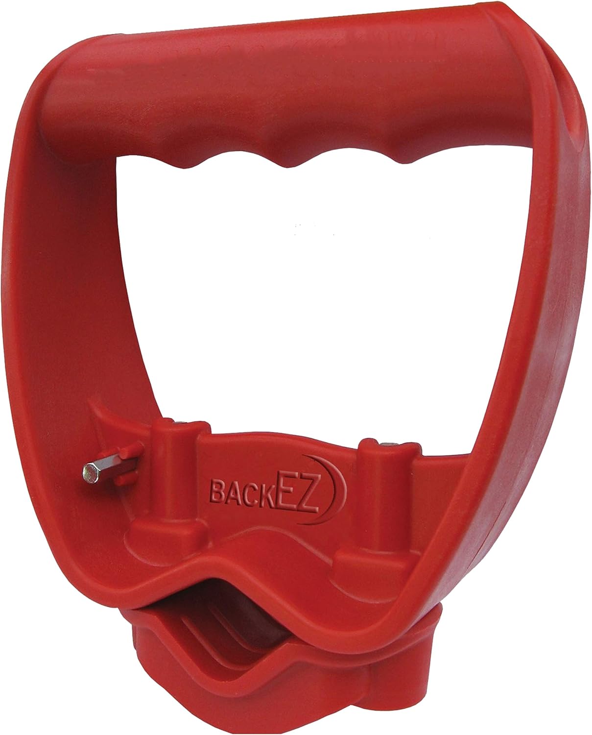 Back-Saving Tool Handle Attachment, EVR-Grip Upgrade, Labor-Saving Ergonomic Shovel Add-on Handle, RED
