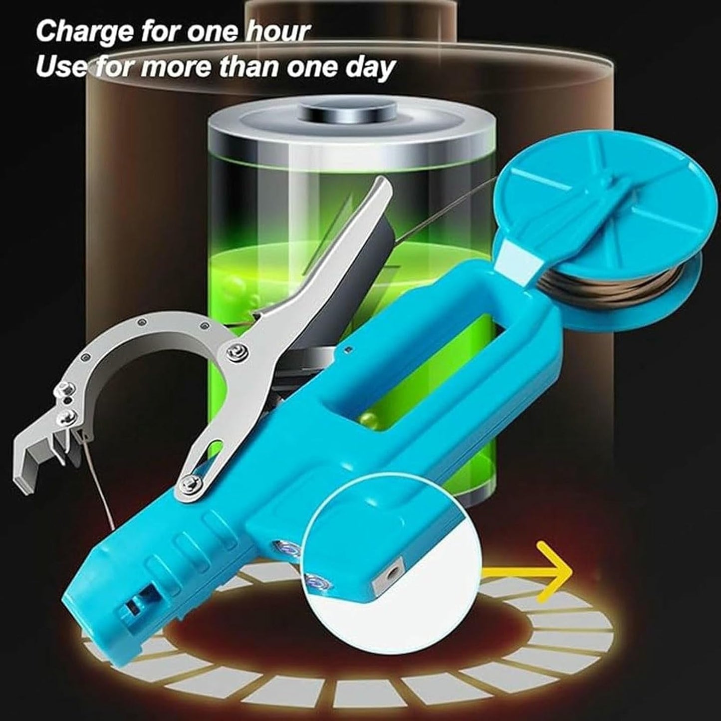 Electric Plant Binding Tie Machine,Wireless Plant Vine Tying Garden To
