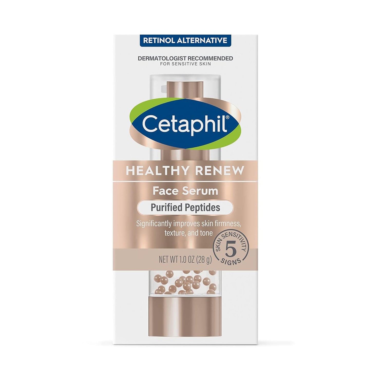 Cetaphil Healthy Renew Anti Aging Face Serum 1 Oz, Retinol Alternative