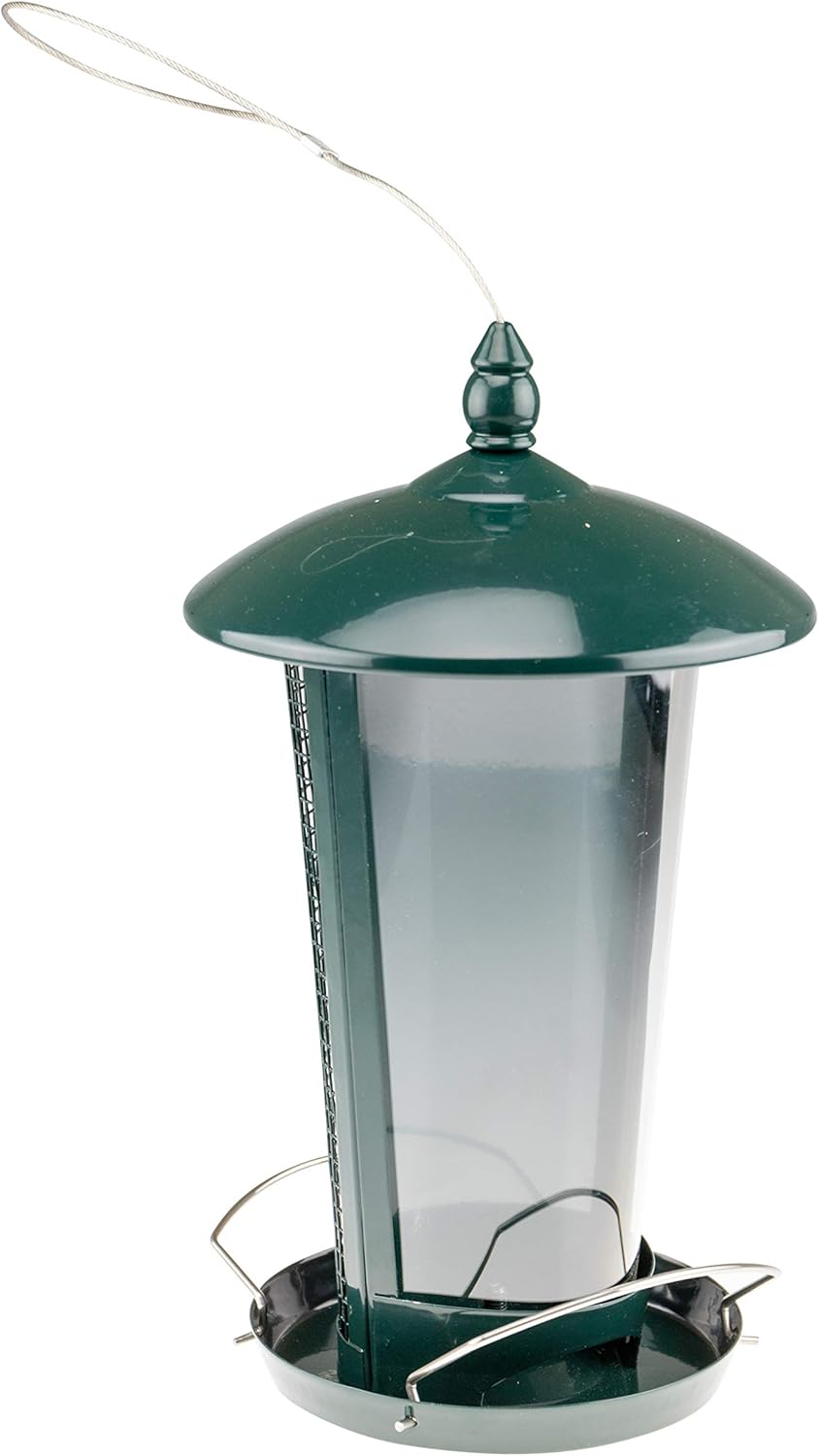 CLEVER GARDEN Hanging Bird Feeder, Outdoor Decoration Birdfeeder Perfe