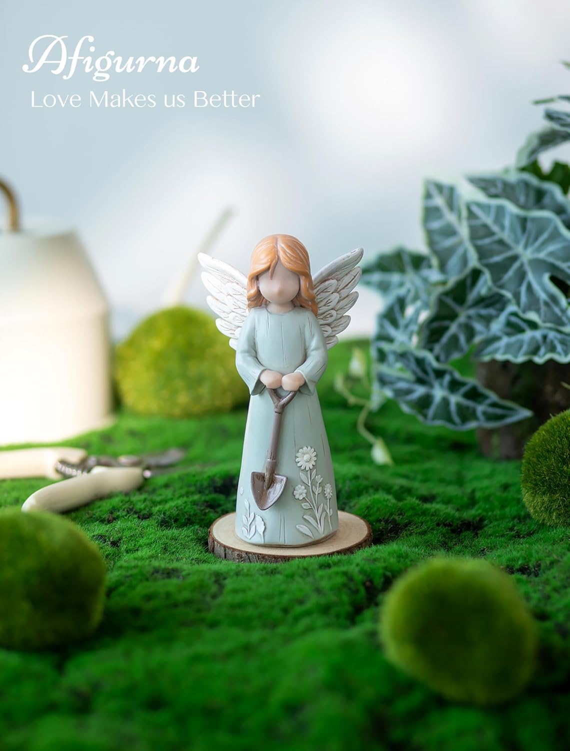 Gardening Gifts for Women: Gifts for Gardeners Woman - Garden Angel Figurine Gifts for Plant Lover - Gardening Angel Decor Gifts for Best Friends Grandma Mom Sister Christmas Birthday