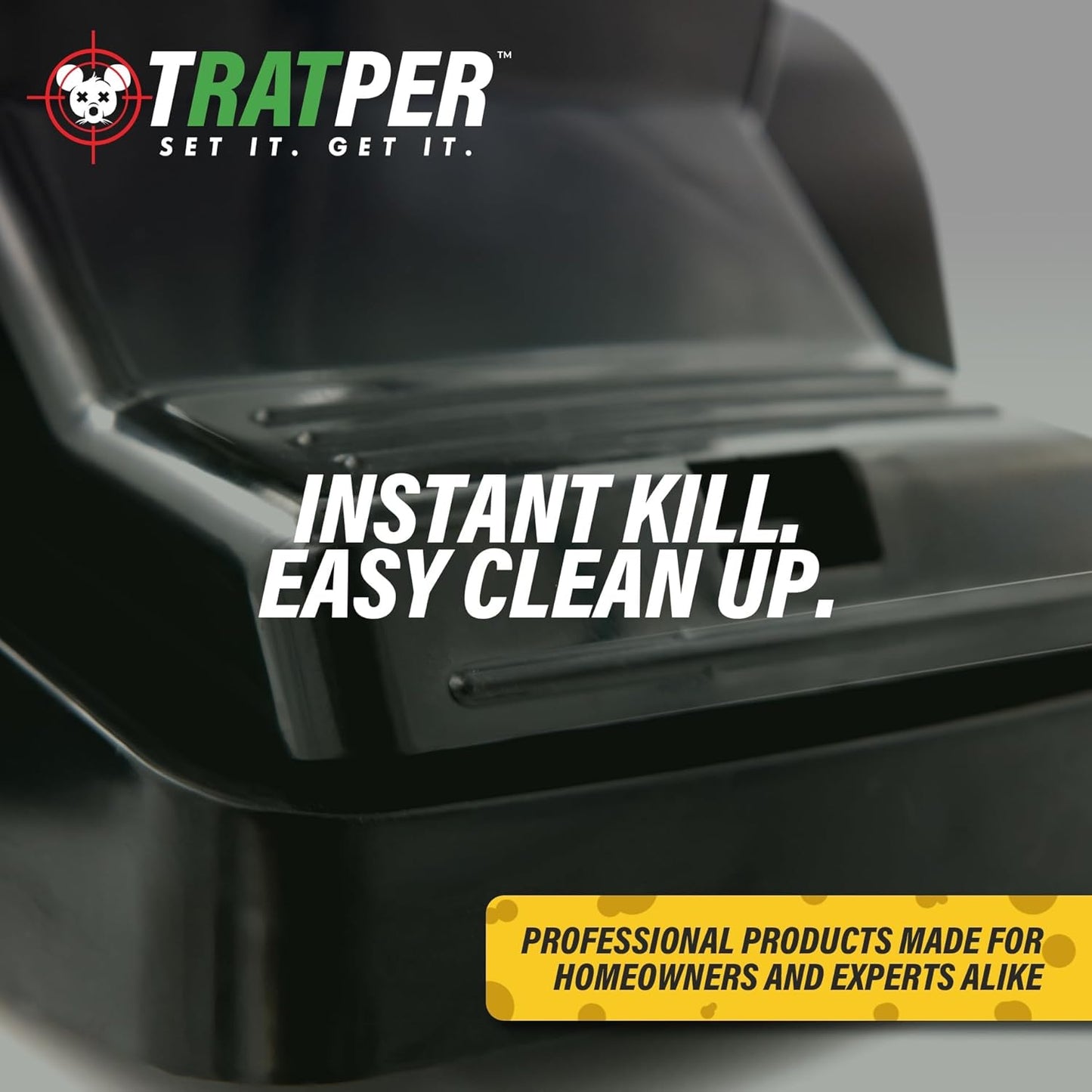 TRATPER Rat and Chipmunk Traps. Prevents Accidental Triggering with Du