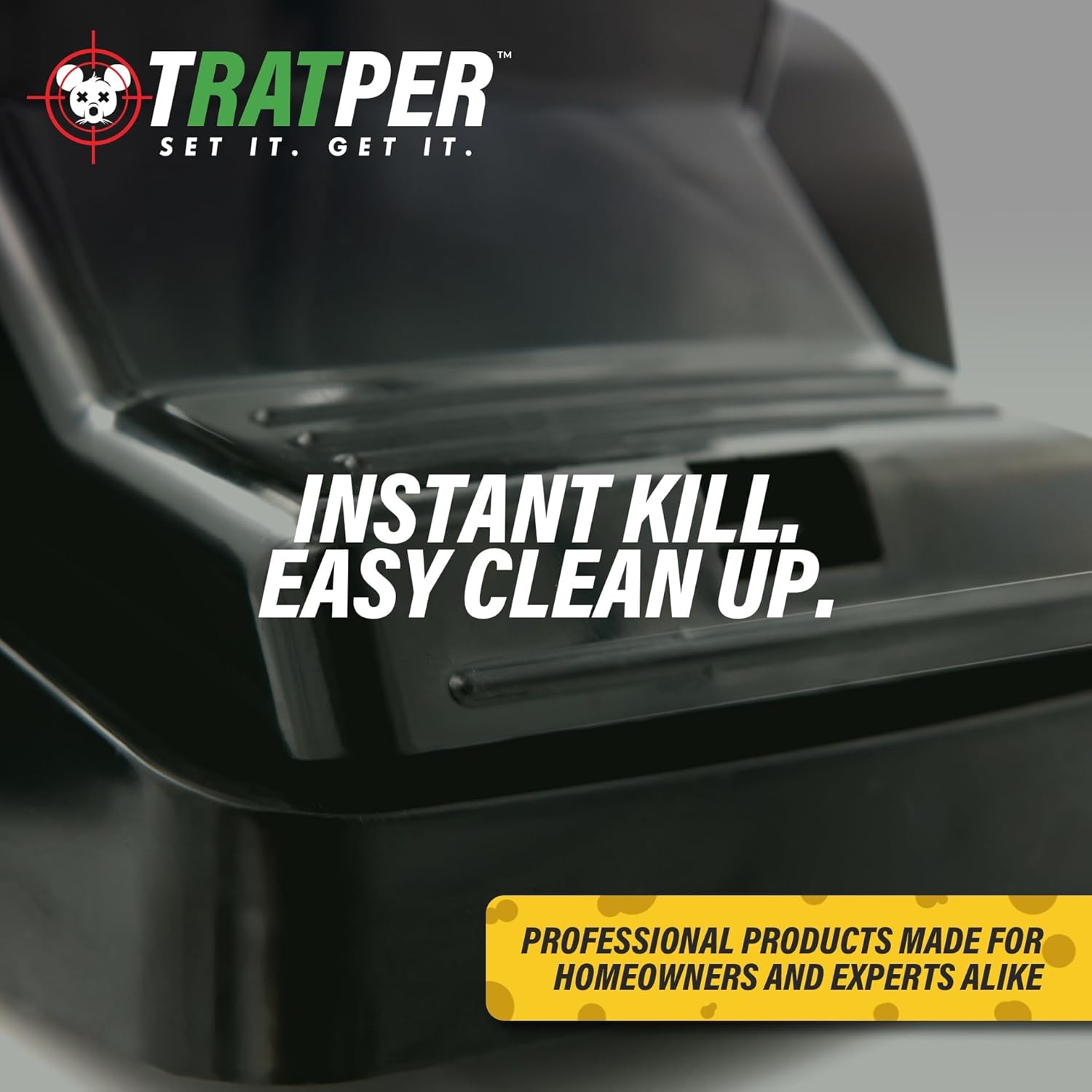 TRATPER Rat and Chipmunk Traps. Prevents Accidental Triggering with Du