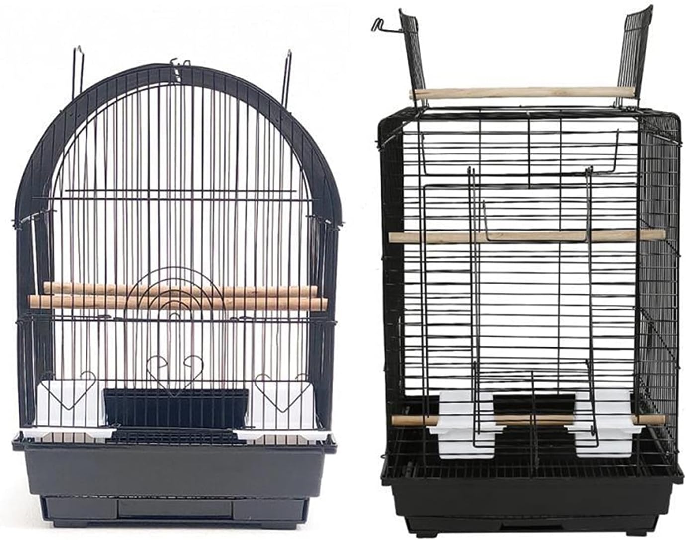 Bird Cage Bird Cage Iron Bird Parrot Cage Plastic Feeder Plastic Tray Birdcages