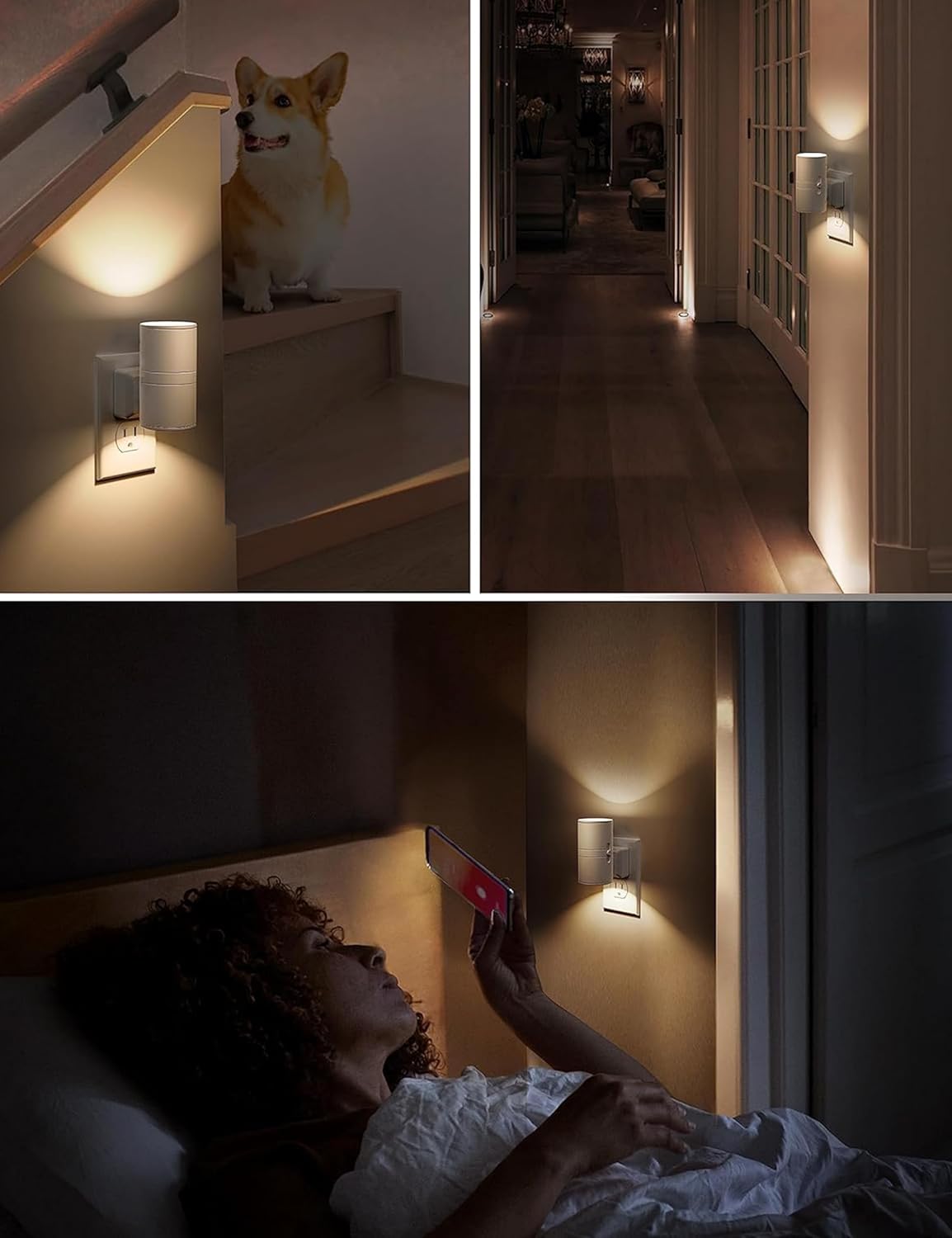 L LOHAS LED Night Light Plug in, Night Lights Plug into Wall, Light Se