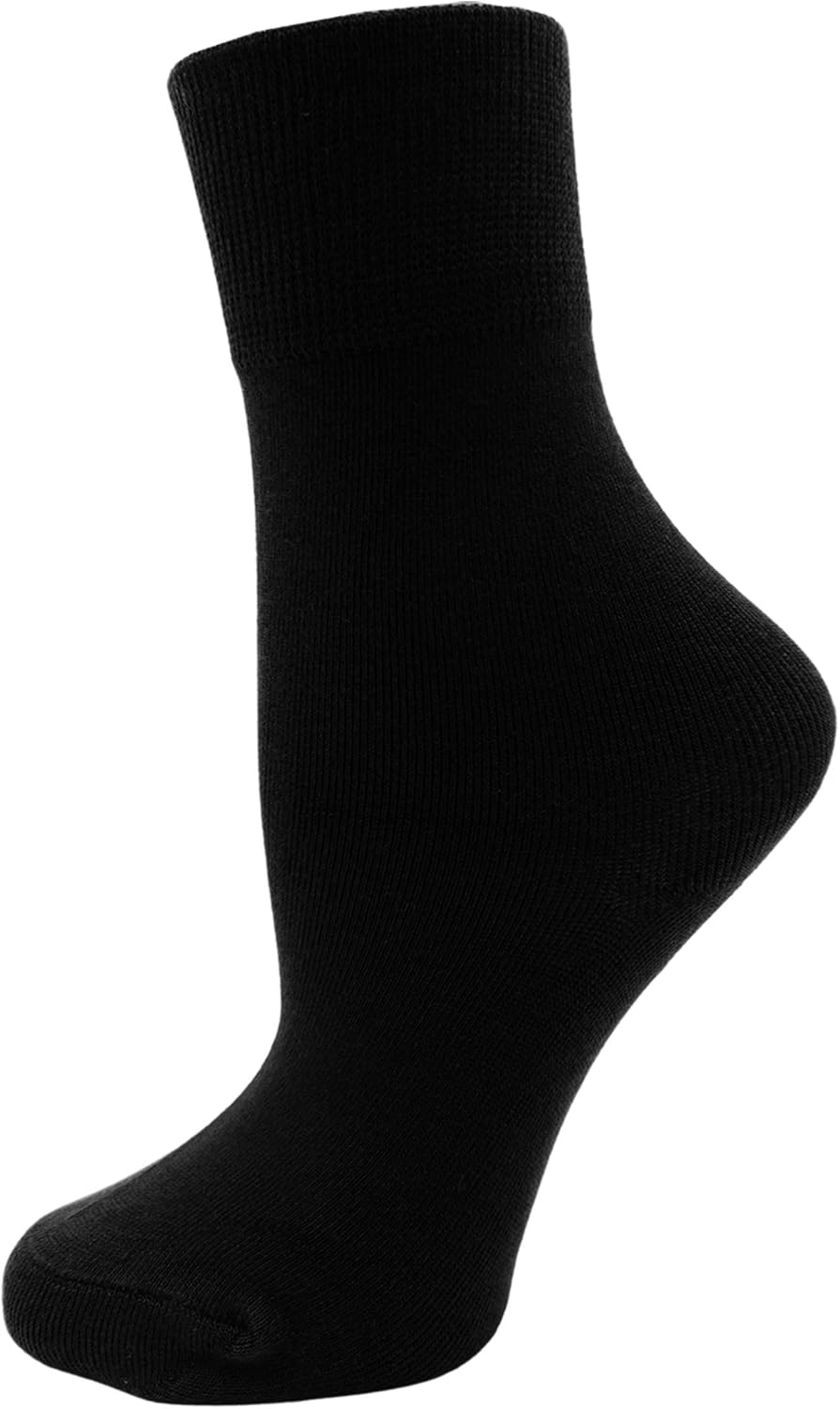 Winterlace Womens Soft Bamboo Rayon Viscose Dress Socks, 6 Pairs Trous