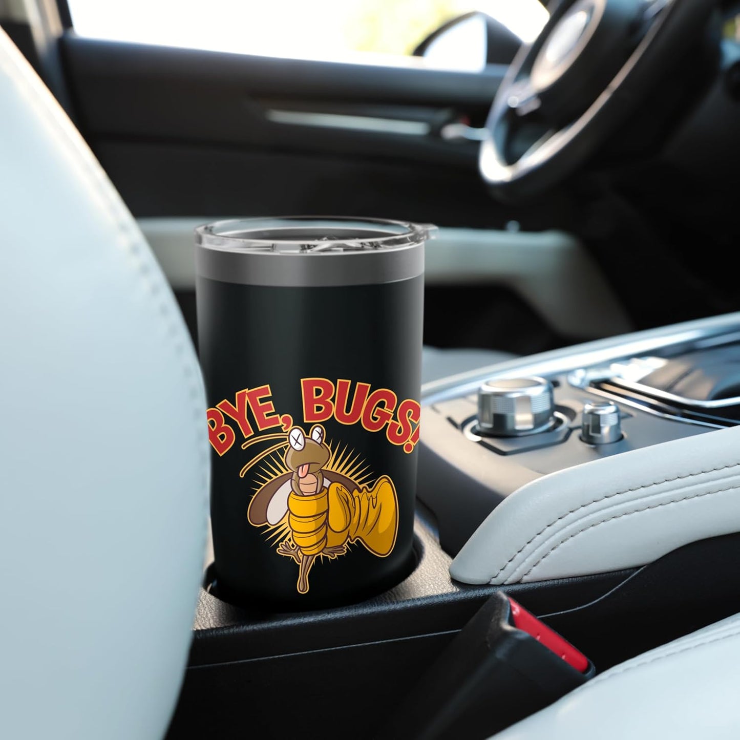 Bye, Bugs! Stainless Steel Insulated Tumbler