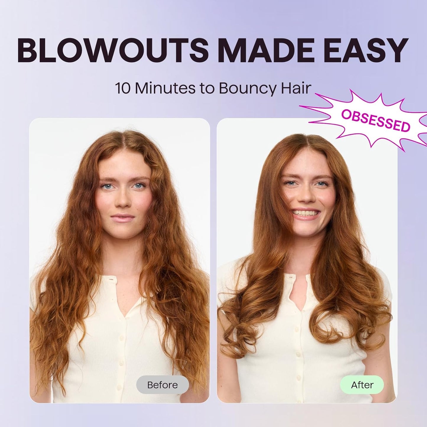Wavytalk 5 in 1 Curling Wand Set, Multi Curl, Curling Wand Set with Th