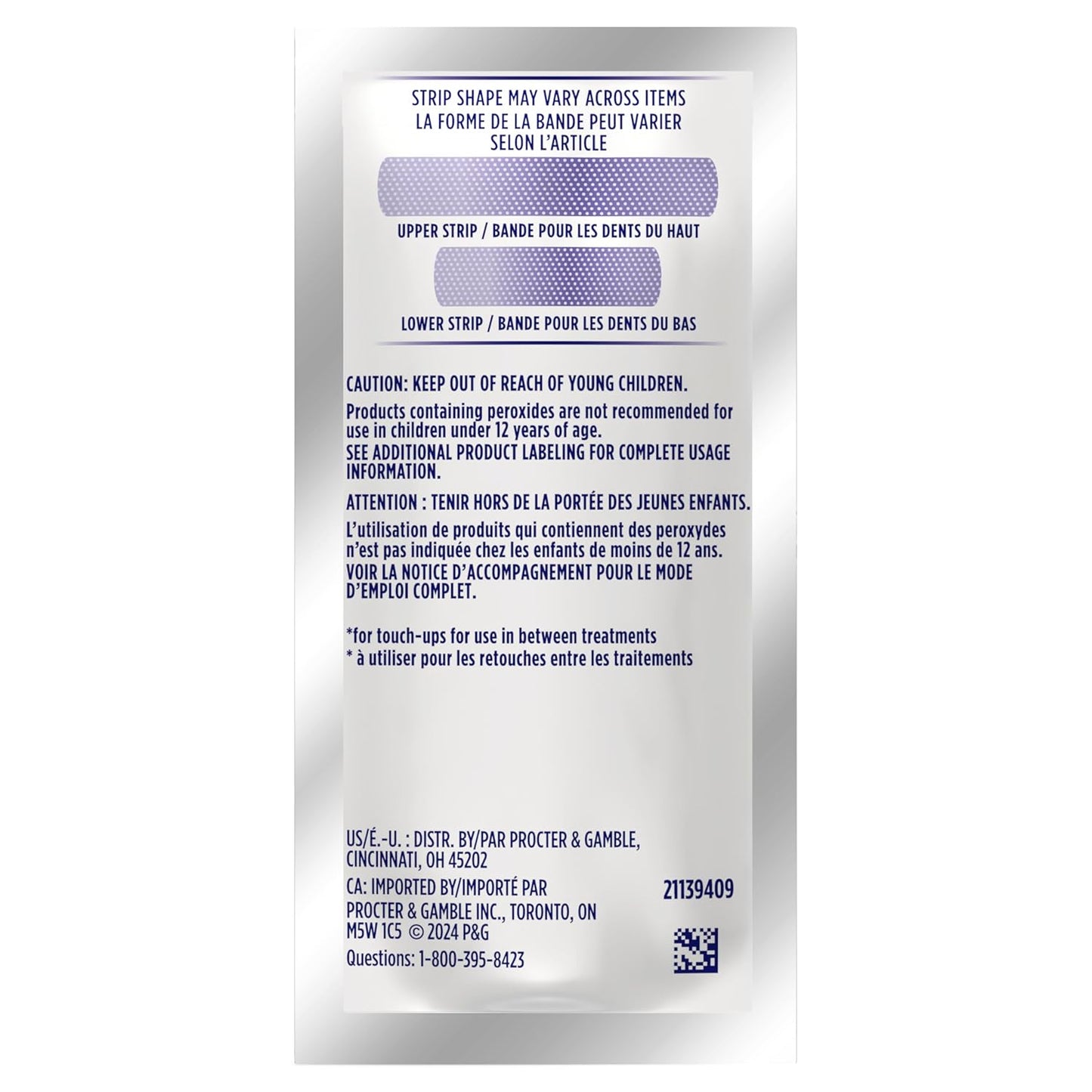 Crest 3D Whitestrips Professional Effects – Teeth Whitening Kit, 22 Tr