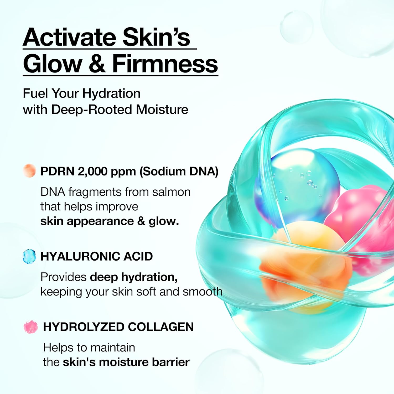 ANUA PDRN Collagen Glow Facial Serum Spray, Hydrating Face Mist, Hyalu