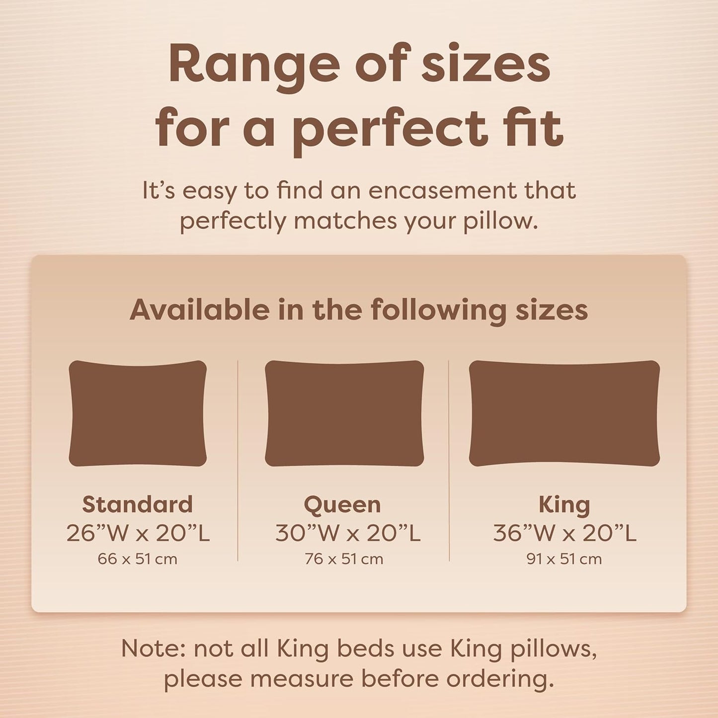 HOSPITOLOGY PRODUCTS Pillow Encasement- Zippered Bed Bug Dust Mite Proof Hypoallergenic - Sleep Defense System - Standard - Waterproof - Set of 2 - 20" H x 26" W